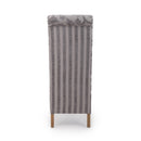 Baroque Velvet Mink Dining Chair Set of 2 by Lavishway | Dining Chairs-38024