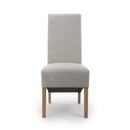 Herringbone Fabric Dining Chair Set of 2 by Lavishway | Dining Chairs-37871