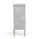 Karta Scroll Back Dining Chair Set of 2 by Lavishway | Dining Chairs-27401