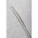 Cinema Flax Upholstered Silver Grey Armchair by Lavishway | Bedroom Chairs-37803