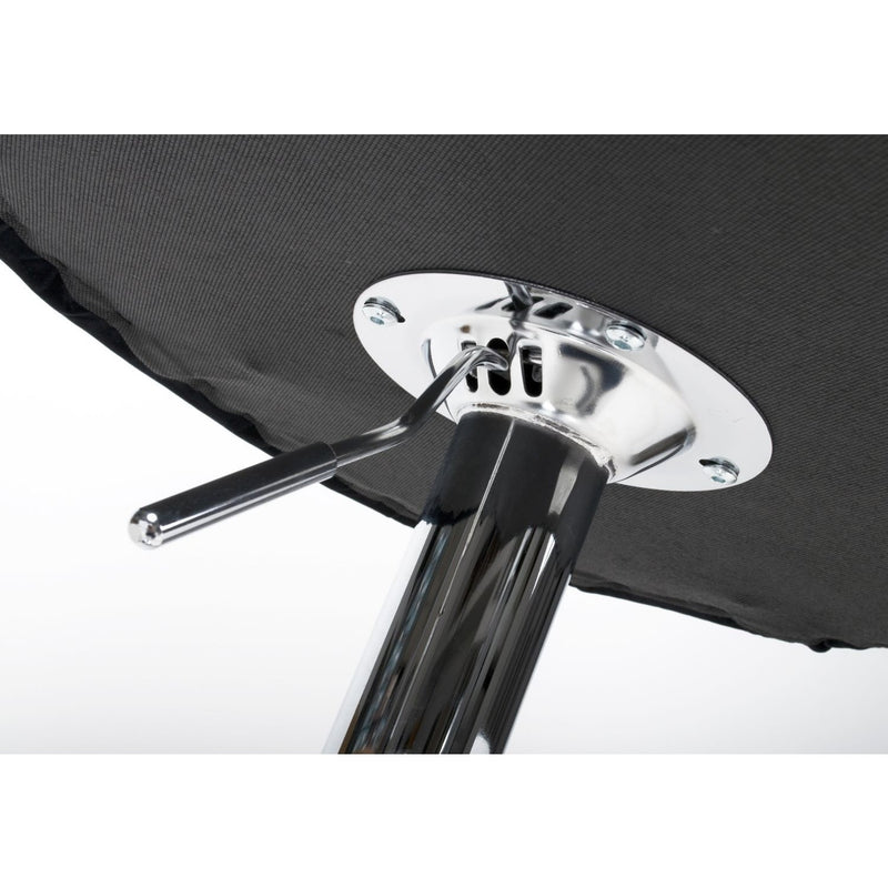 Roko Brushed Velvet Grey Bar Stool by Lavishway | Bar Stools-37661