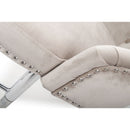 Roko Brushed Velvet Pink Bar Stool by Lavishway | Bar Stools-37670