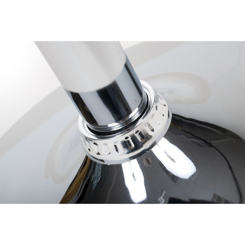 Roko Leather Graphite Grey Bar Stool by Lavishway | Bar Stools-37621