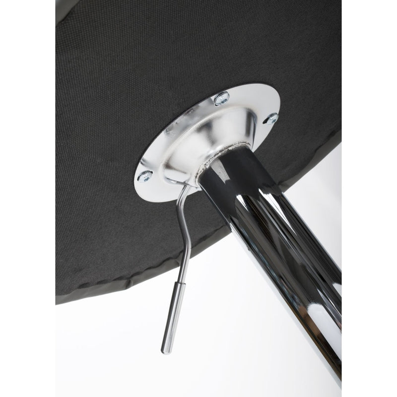 Roko Leather Graphite Grey Bar Stool by Lavishway | Bar Stools-37622