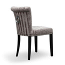 Sandringham Velvet Dining Chair Set of 2 by Lavishway | Dining Chairs-37554