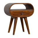 1 Drawer Open Slot Chestnut Bedside Table by Lavishway | Bedside Tables-21941