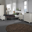 Copenhagen White 2 Over 3 Deep Drawer Chest by Lavishway | Chest Of Drawers