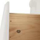 Copenhagen White 2 Over 3 Deep Drawer Chest by Lavishway | Chest Of Drawers