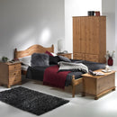 Copenhagen 2 Over 3 Deep Drawer Chest in Pine by Lavishway | Chest Of Drawers
