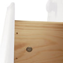 Copenhagen White 2 over 4 Deep Drawer Chest by Lavishway | Chest Of Drawers