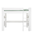 Steens for Kids Solid Wood White High Sleeper by Lavishway | Wooden Beds