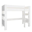 Steens for Kids Solid Wood White High Sleeper by Lavishway | Wooden Beds