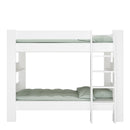 Steens for Kids Solid Wood White Bunk Bed by Lavishway | Wooden Beds