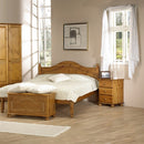 Richmond Solid Pine 3 Drawer Bedside Table by Lavishway | Bedside Tables