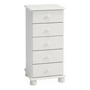 Richmond 5 Drawers Narrow Chest Of Drawer by Lavishway | Chest Of Drawer