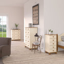 Richmond 5 Drawers Narrow Chest Of Drawer by Lavishway | Chest Of Drawer