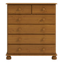 Richmond Solid Pine 2 Over 4 Chest Of Drawer by Lavishway | Chest Of Drawer
