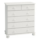 Richmond Off White 2 Over 4 Chest Of Drawer by Lavishway | Chest Of Drawer
