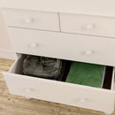 Richmond Off White 2 Over 4 Chest Of Drawer by Lavishway | Chest Of Drawer