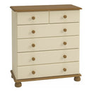 Richmond Cream 2 Over 4 Chest Of Drawer by Lavishway | Chest Of Drawer