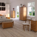 Richmond Solid Pine 2 Door 2 Drawer Wardrobe by Lavishway | Wardrobe