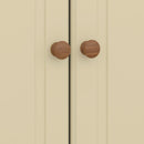 Richmond Cream 2 Door & 2 Drawer Wardrobe by Lavishway | Wardrobe