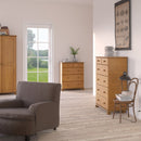 Richmond Antique Pine 2 Over 3 Drawer Chest by Lavishway | Chest Of Drawers