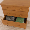 Richmond Antique Pine 2 Over 3 Drawer Chest by Lavishway | Chest Of Drawers