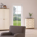 Richmond Cream 2 Over 3 Deep Drawer Chest by Lavishway | Chest Of Drawers