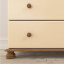Richmond Cream 2 Over 3 Deep Drawer Chest by Lavishway | Chest Of Drawers