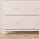 Richmond Off White 2 Over 4 Deep Drawer Chest by Lavishway | Chest Of Drawers