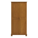 Richmond Tall Solid Pine 2 Doors Wardrobe by Lavishway | Wardrobe