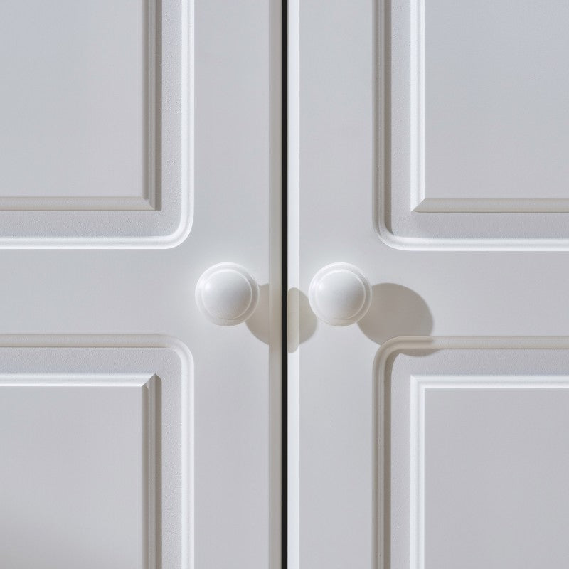 Richmond Off White 3 Door & 4 Drawer Wardrobe by Lavishway | Wardrobe