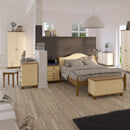 Richmond Cream 2 Door 2 Drawer Wardrobe by Lavishway | Wardrobe