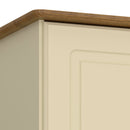Richmond Cream 2 Door 2 Drawer Wardrobe by Lavishway | Wardrobe