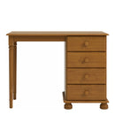 Richmond Solid Pine 4 Drawers Dressing Table by Lavishway | Dressing Tables