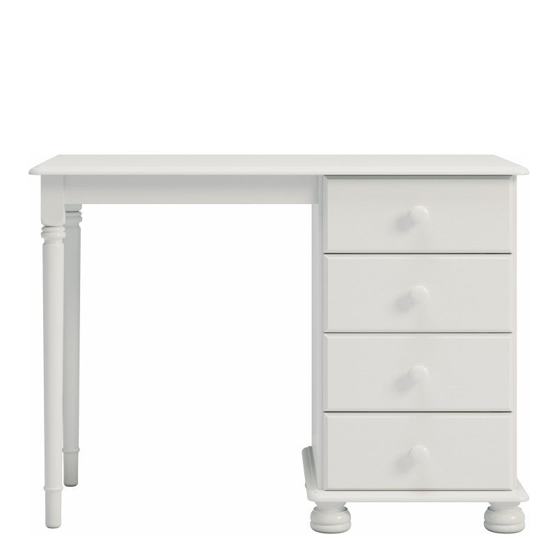 Richmond Off White 4 Drawers Dressing Table by Lavishway | Dressing Tables