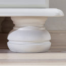 Richmond Solid White Ottoman Blanket Box by Lavishway | Benches & Storage Benches