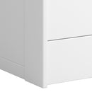 Alba White 6 Drawers Wooden Single Bed by Lavishway | Wooden Beds