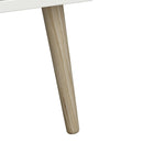 Softline Off White 1 Drawer Bedside Table by Lavishway | Bedside Tables