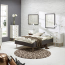 Softline Off White 3 Drawer Bedside Table by Lavishway | Bedside Tables