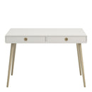 Softline Off White 2 Drawer Console Table by Lavishway | Hallway Console Table