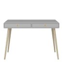 Softline Grey 2 Drawer Console Table by Lavishway | Hallway Console Table