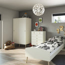 Softline Off White 2 Sliding Doors Wardrobe by Lavishway | Wardrobe