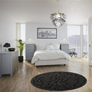 Tromso Grey 5 Drawers Narrow Chest by Lavishway | Chest Of Drawers