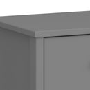 Tromso Grey 6 Drawers Wide Wooden Chest by Lavishway | Chest Of Drawers