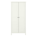 Tromso Off White 2 Doors Wooden Wardrobe by Lavishway | Wardrobe