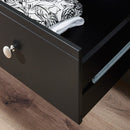 Baroque 5 Drawer Narrow Black Chest Of Drawer by Lavishway | Chest Of Drawer