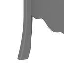 Baroque 3 Door & 2 Drawer Grey Wardrobe by Lavishway | Wardrobe