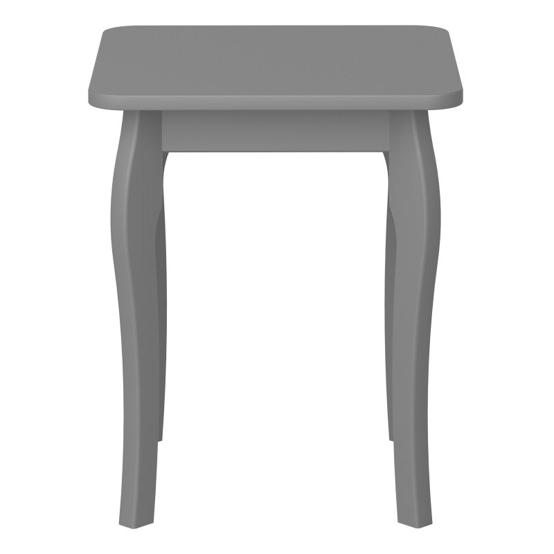 Baroque Grey Finish Dressing Table Stool by Lavishway | Dressing Table Stools